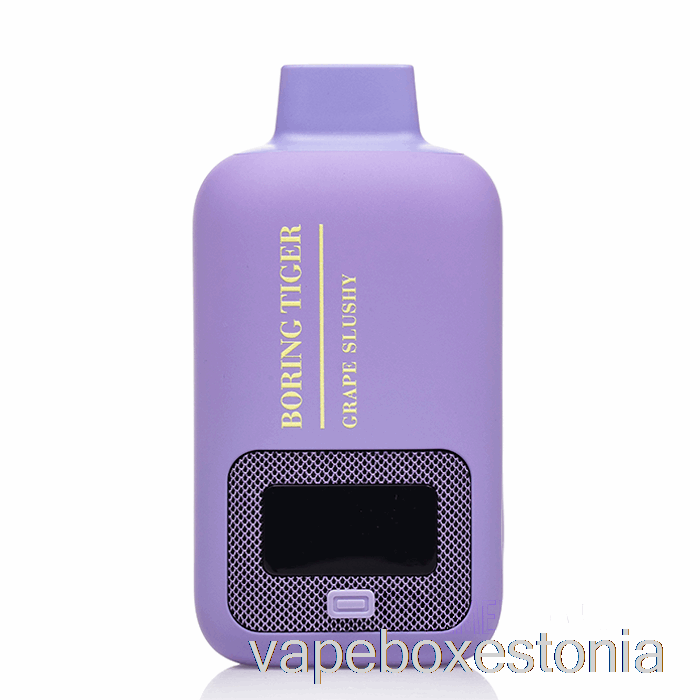 Vape Box Estonia Luffbar Igav Tiiger 25000 ühekordne Viinamarja Slushy